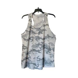 Athletic Works Gray Camouflage Tank